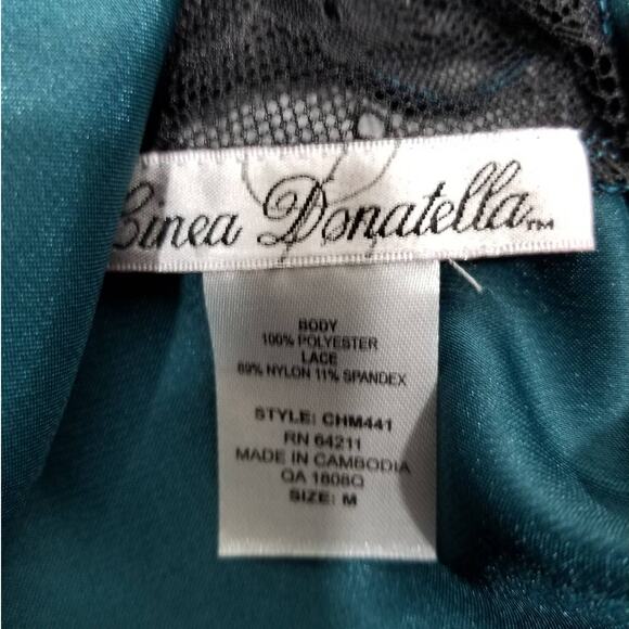 Linea Dontella Chemise Nightgown Sexy and Sleek Size Medium - Picture 5 of 8